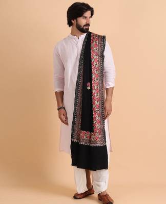 Men embroidered stole 4