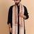 Men floral embroidered stole