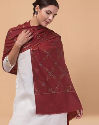 Geometric embellished stole 1