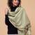 Women embroidered woollen stole