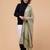 Women embroidered woollen stole