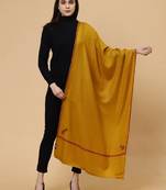 Women ethnic kingri embroidery stole with fringes