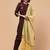 Women solid fringed stole