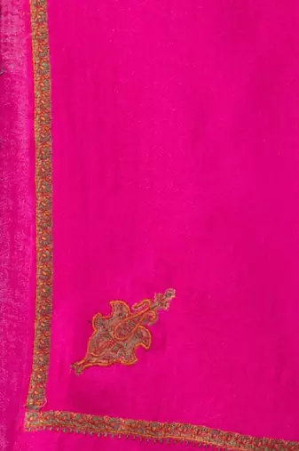 Women fine wool kingri embroidered stole