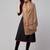 Women solid wool stole with kingri embroidery & fringes