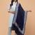 Floral embroidered pure woollen shawl