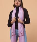 Paisley embroidered pure woollen shawl