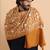 Floral embroidered acro woolen shawl
