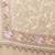 Floral embroidered acrylic shawl