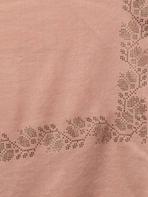 Floral woven design woollen shawl 2