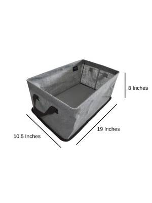 Grey & black 2 pieces multi-utility wardrobe organizers 2