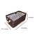 Brown 3 pieces multi-utility wardrobe organizers
