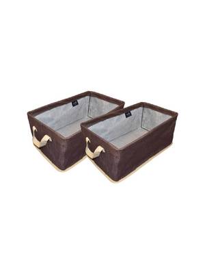 Brown 2 pieces multi-utility organisers 1