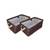 Brown 2 pieces multi-utility organisers