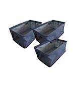 Blue 3 pieces multi-utility organisers