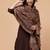 Women ethnic motifs woven-design wollen shawl