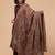 Women ethnic motifs woven-design wollen shawl