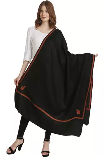 Women embroidered shawl
