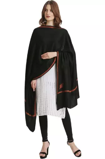 Women embroidered shawl
