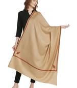 Women ethnic motifs embroidered shawl