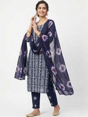 printed cotton unstitched dress material 1