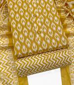 printed cotton unstitched dress material
