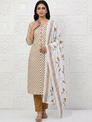 printed cotton unstitched dress material 1