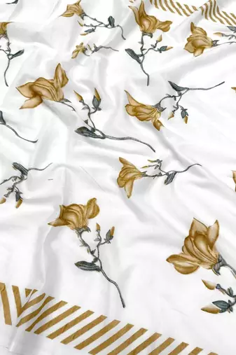 printed cotton unstitched dress material