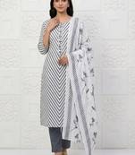 printed cotton unstitched dress material