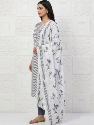printed cotton unstitched dress material 3