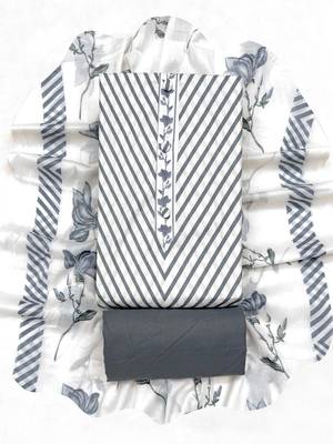 printed cotton unstitched dress material 4