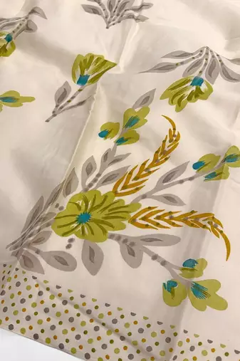 printed cotton unstitched dress material