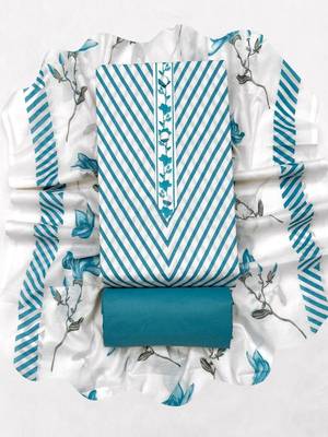 printed cotton unstitched dress material 4