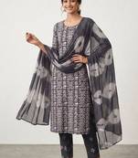 printed cotton unstitched dress material