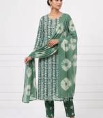 printed cotton unstitched dress material