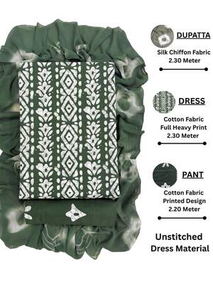 printed cotton unstitched dress material 4