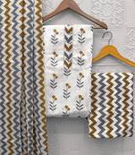 printed cotton unstitched dress material