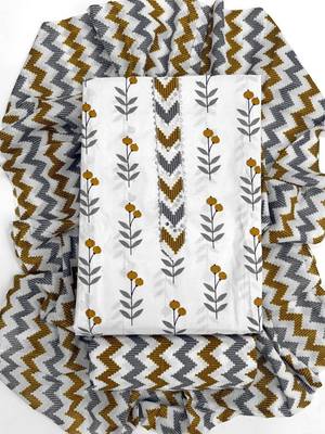 printed cotton unstitched dress material 3