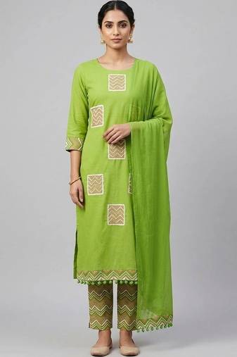  cotton unstitched dress material