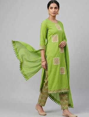  cotton unstitched dress material 2