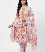 printed cotton unstitched dress material
