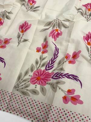 printed cotton unstitched dress material 4