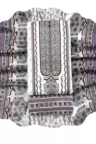 printed cotton unstitched dress material