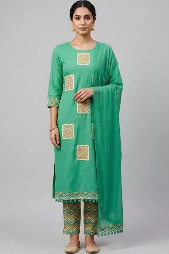  cotton unstitched dress material