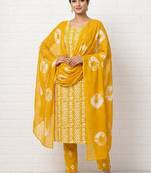 printed cotton unstitched dress material