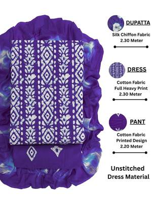 printed cotton unstitched dress material 4