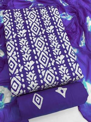printed cotton unstitched dress material 5
