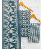 printed cotton unstitched dress material