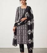 printed cotton unstitched dress material