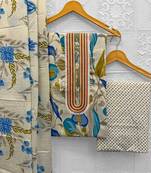 printed unstitched dress material
